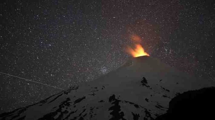 Volcán Villarrica podria erupcionar