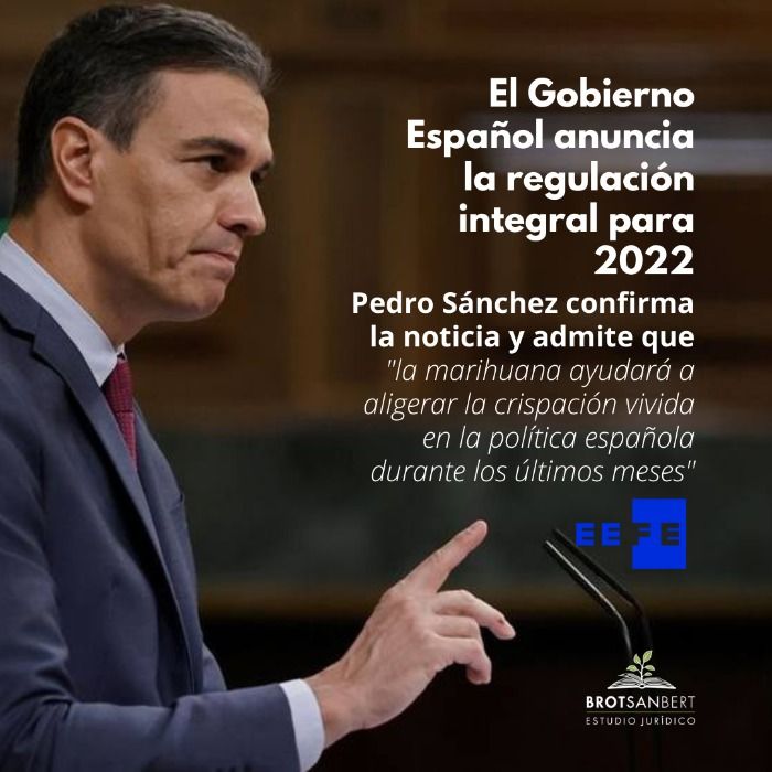 El gobierno español anuncia la regulación integral del Cannabis para 2022