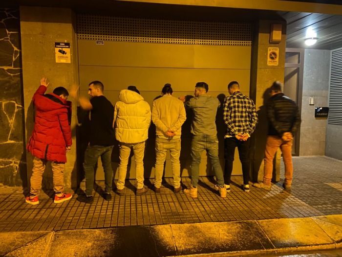 7 personas detenidas en la noche vieja de tudela al infringir las normas anticovid