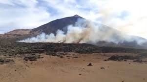 Última hora erupciona el Teide