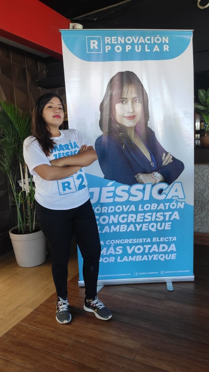 La República, Todo sobre Vivian Zuñe Cordova, hija de la electa congresista de Chiclayo.