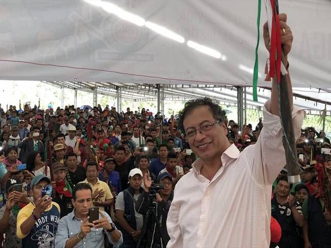 La minga indígena aportó más de 1.400 millones de pesos a la campaña de Petro