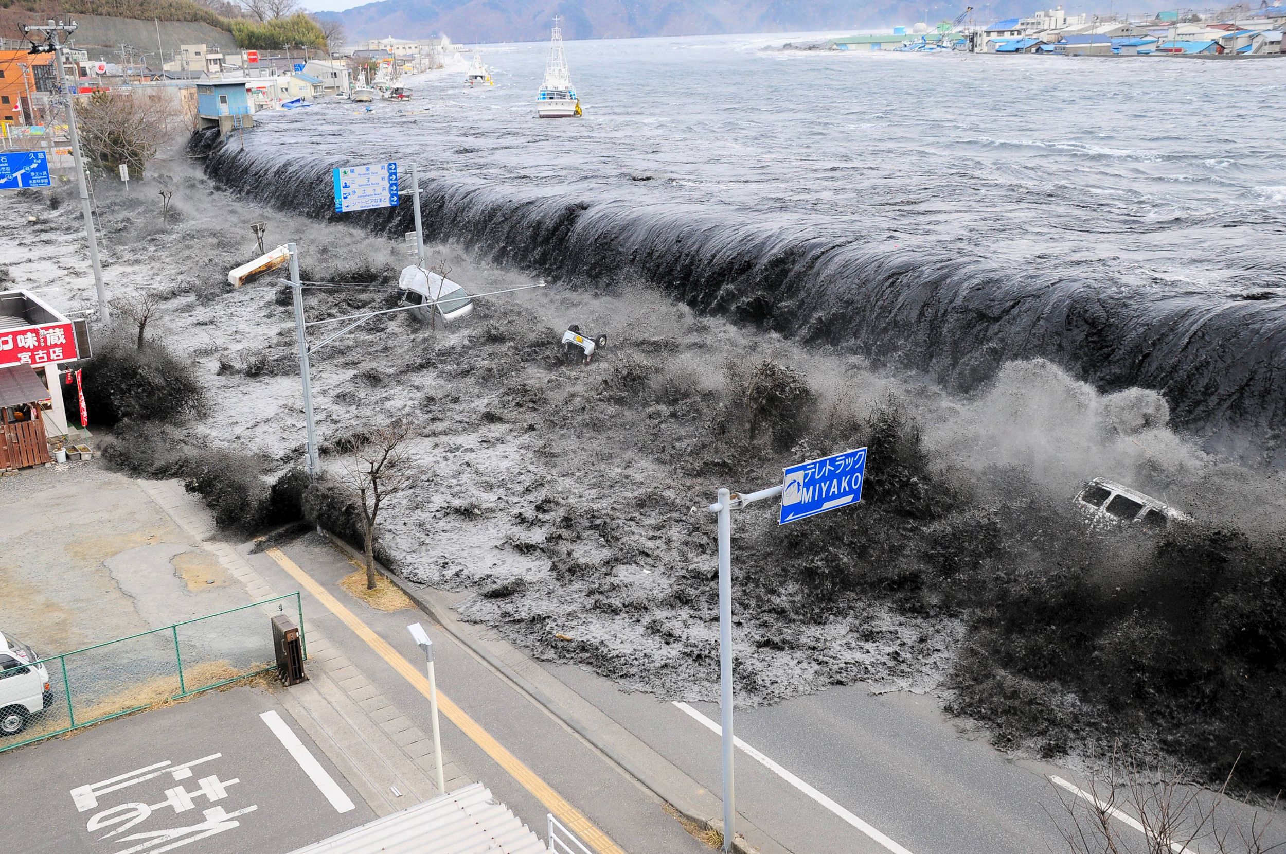 The worst tsunami since 1990