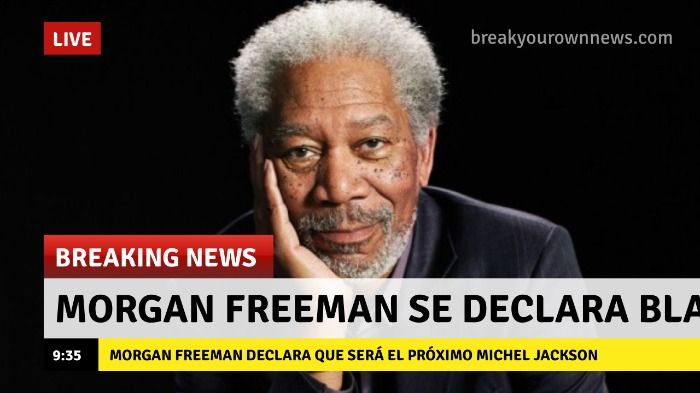 Morgan freeman se declara blanco