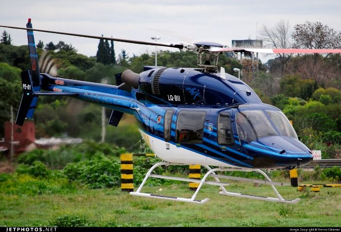 Remisería de Paraná compra un helicoptero para brindar un nuevo servicio
