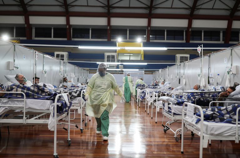 Nuevo virus en Brazil hospitales lllenos