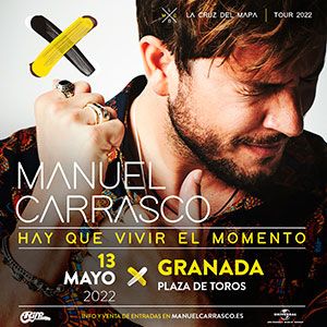 Se cancela el concierto de Manuel Carrasco en Granada a consecuencia del alto indice de casos Covid en las ultimas horas.