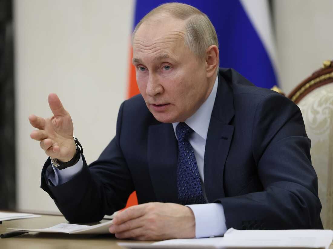 Detienen al presidente de Rusia Vladimir Putin