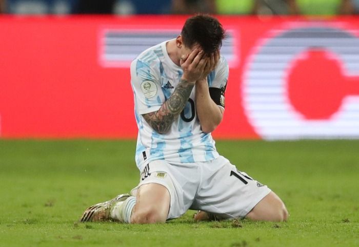 Messi afuera del mundial por una lesión en su último entrenamiento