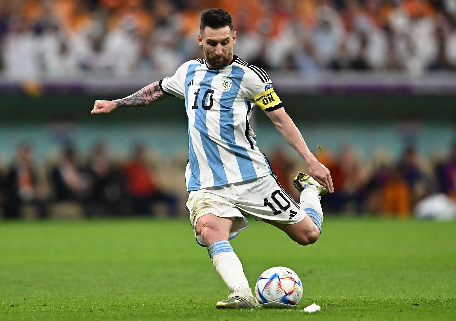 Se lesiono Lionel Messi
