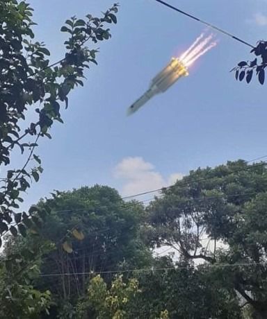 Restos del cohete chino caen en Brasil