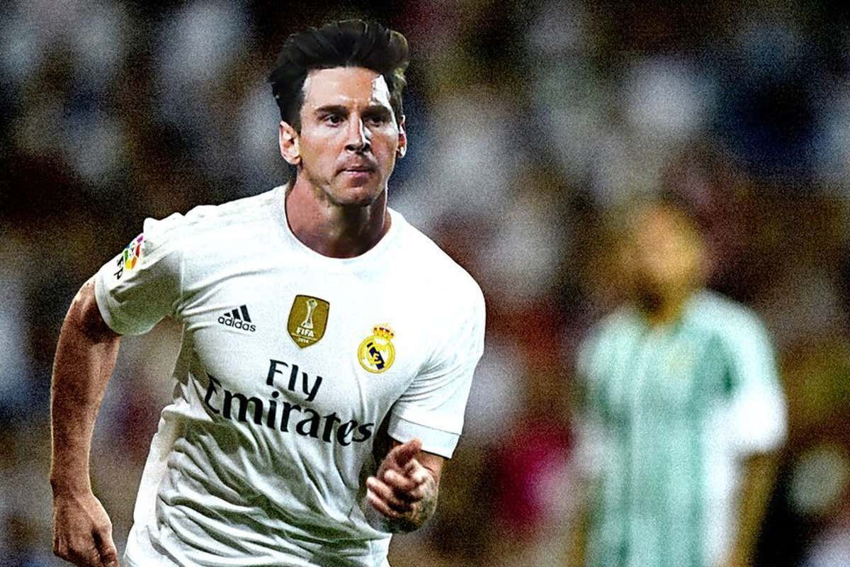 Lionel Messi ficha por el Real Madrid, el argentino se vestirá de blanco
