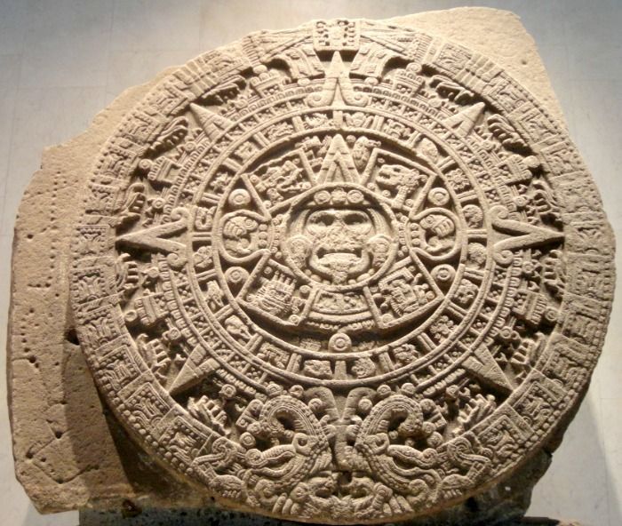 The Aztec calendar was stolen