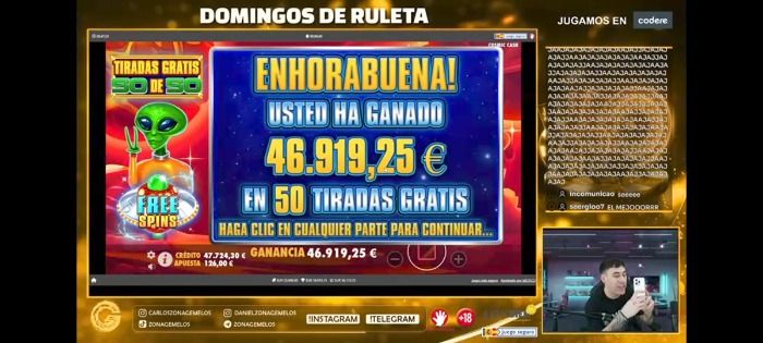 CARLOS RAMOS  GANA 70 MIL EUROS