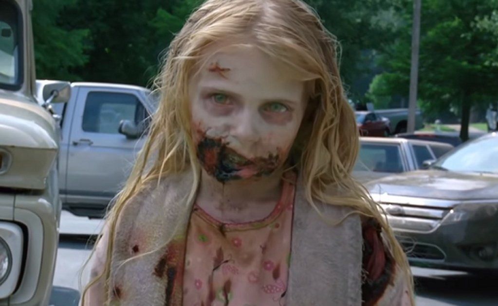 Nena se convierte en zombi por no bañarse como minimo cada dos dias