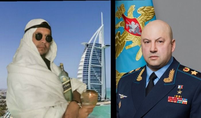 Wachi de Arabia envía saludos a el General ARMAGEDON Serguéi Surovikin