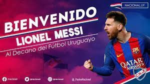 Leo Messi con intenciones de fichar por el Club Nacional de Futbol