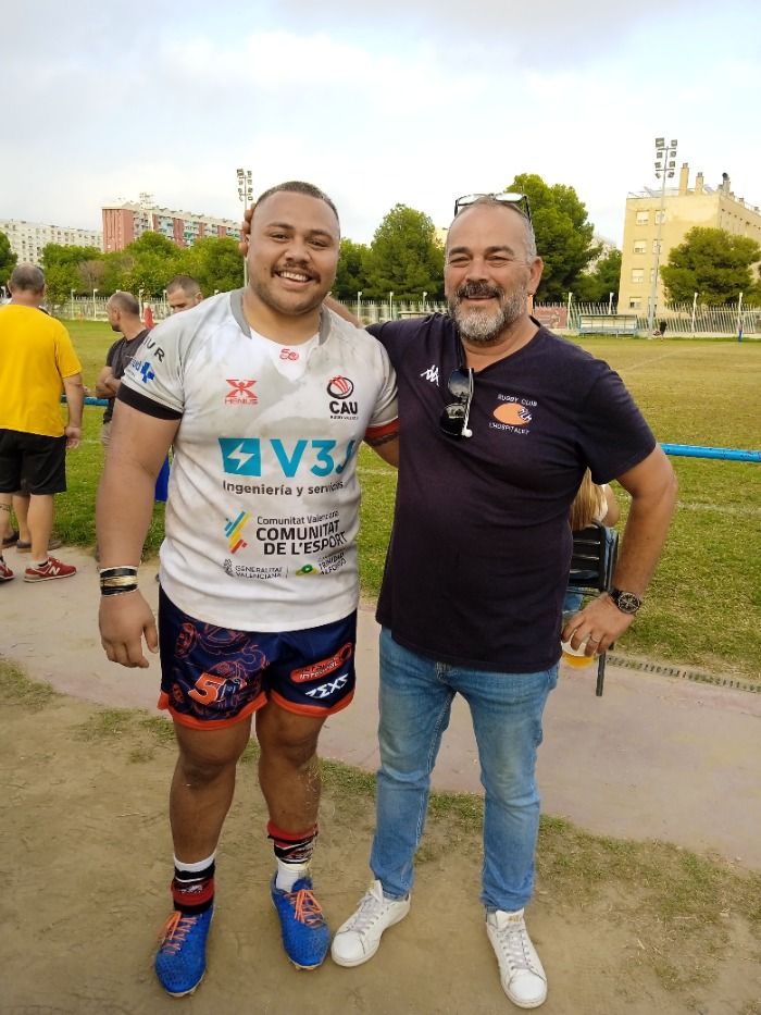 Javier López presidente del Rugby L'Hospitalet sorprendido en un hotel con un jugador del equipo rival