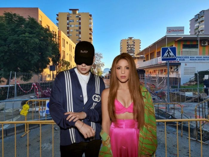 Shakira y Bizarrap son contratados por la AAVV de San José Artesano para mandar indirectas al ayuntamiento por la escasez de aparcamientos en la barriada.
