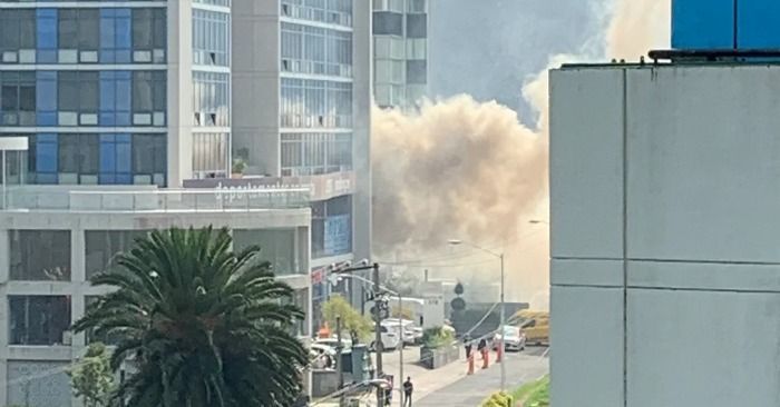 Incendio en seguros Rimac, San Isidro