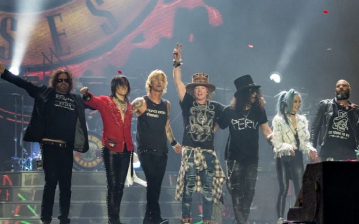 Guns N Roses pisaran La Torcaza el 2 de marzo 2023