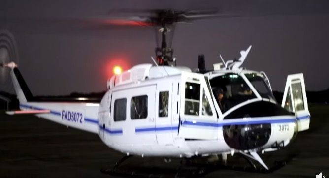 Helicóptero Chino se ve en los cielos estadounidenses