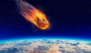 Meteorito impacta en satelite de claro