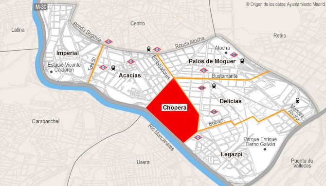 Madrid decreta el cierre total del barrio de Chopera por Omicron