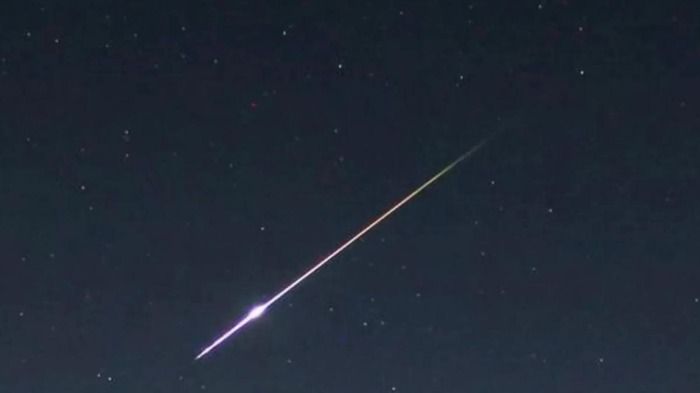 Un asteroide impactó contra la atmósfera de la Tierra e iluminó el cielo de La Rioja