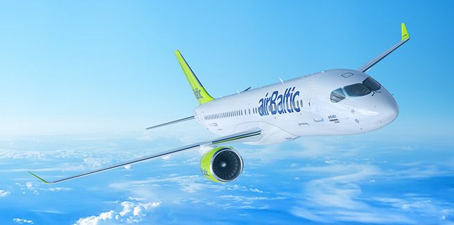 Los tripulantes de Air Baltic a punto de acabar el curso 2 años después de empezar