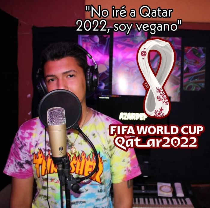 Azardep anuncia que no cantara en Qatar 2022