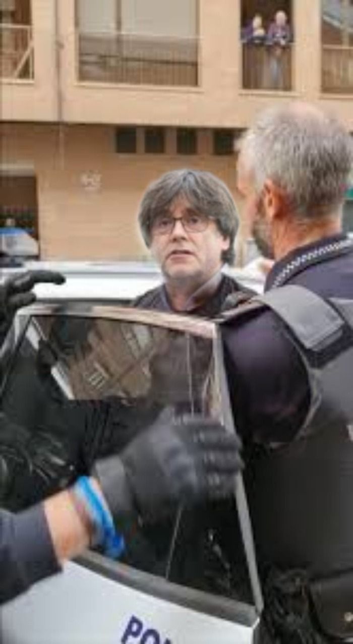 Detenido esta tarde Carles Puigdemont en Valencia