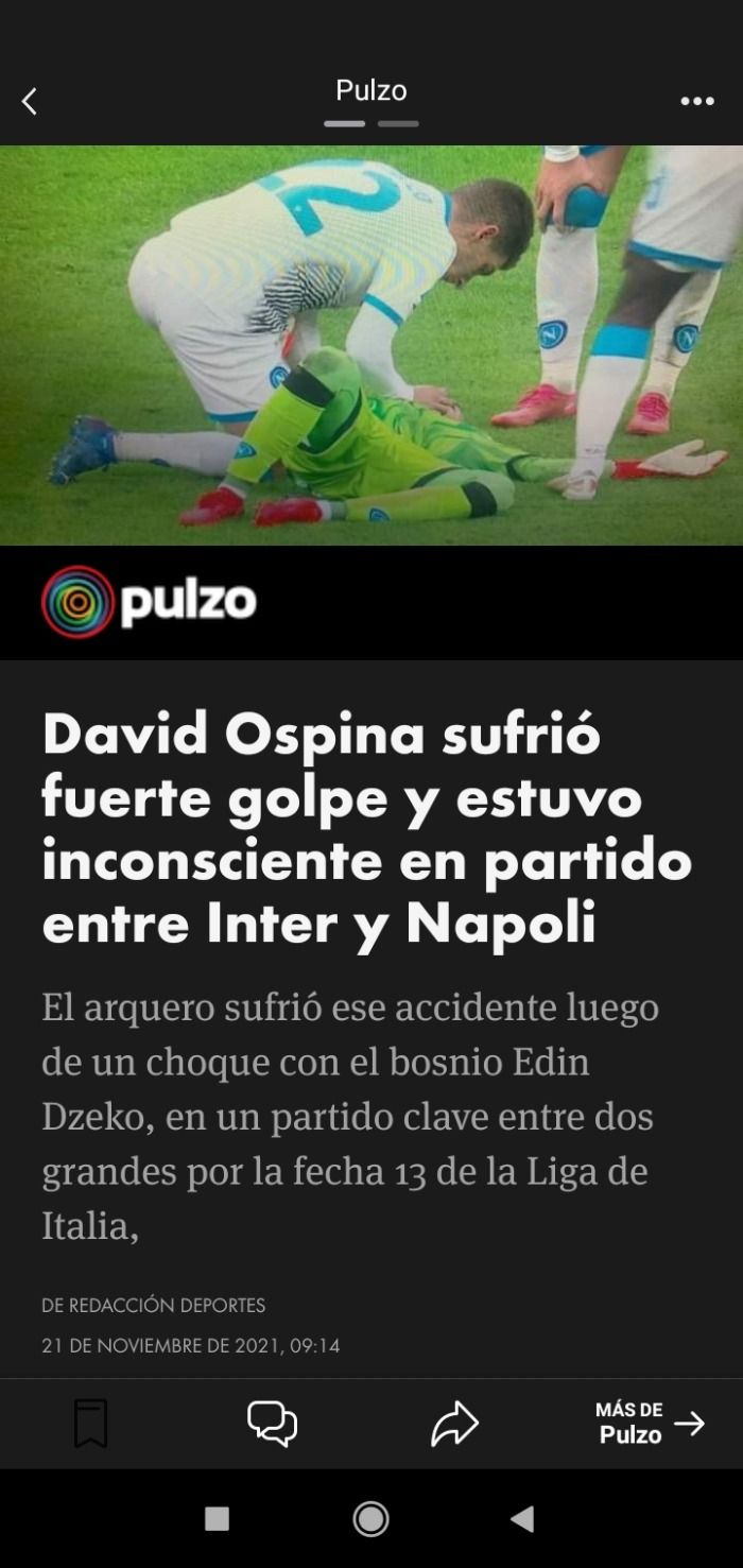 Muere David Ospina tras fuerte choque