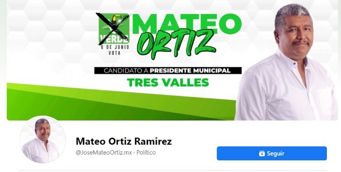 José Mateo Ortíz Rámirez se le acusa de compra de votos