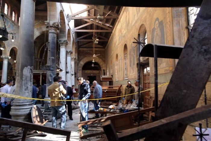 Brutal atentado terrorista en la Catedral de Santiago
