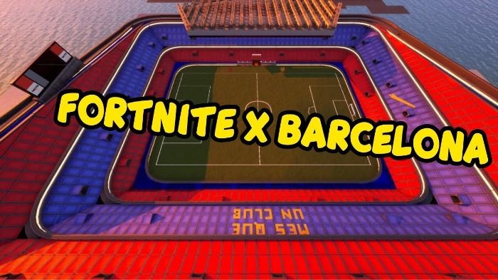 ¡BOMBAZO! Fortnite tendrà una colaboración especial con el Futbol Club Barcelona