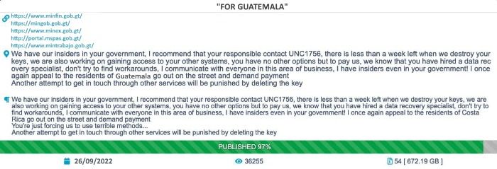 Gobierno de Guatemala sufre ciberataque histórico, piden US$20 millones