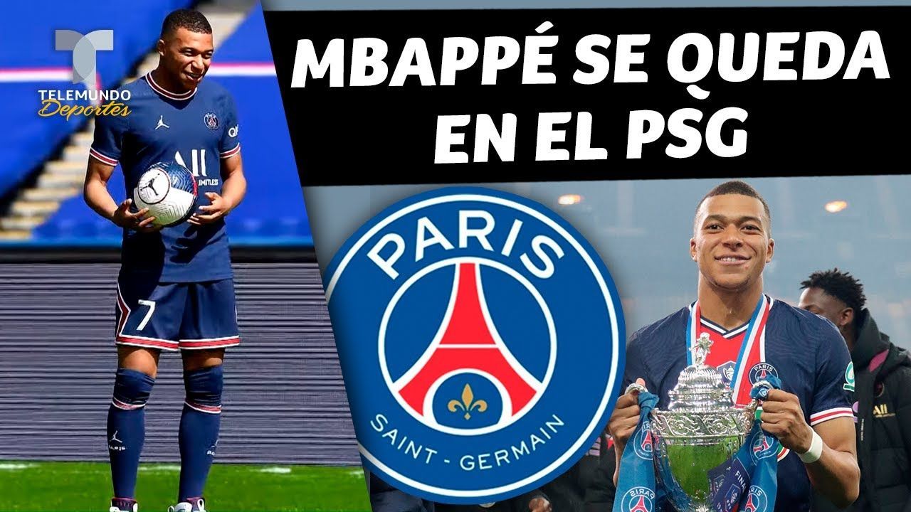 Mbappé se queda en el París Saint-Germain por 5 años más!!!!! 2026