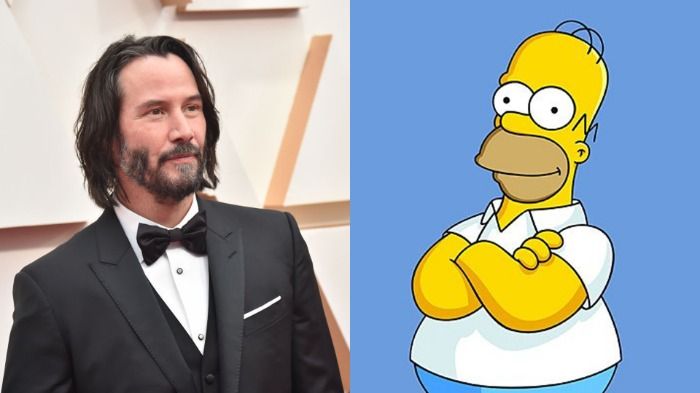 Keanu Reeves confirma anime de Netflix en colaboración con Homero Simpson