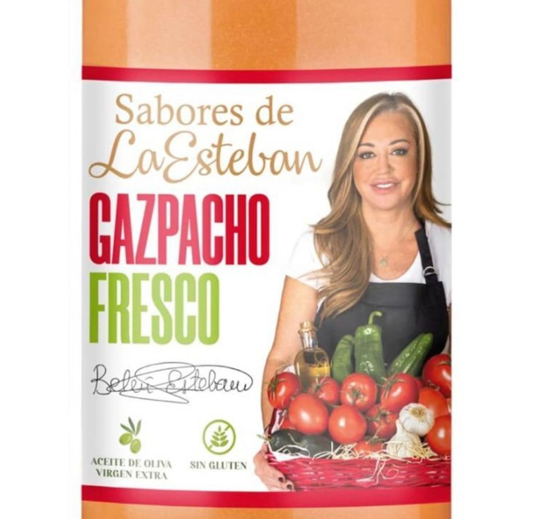Gazpacho de Belén Esteban provoca reacciones adversas a los consumidores.