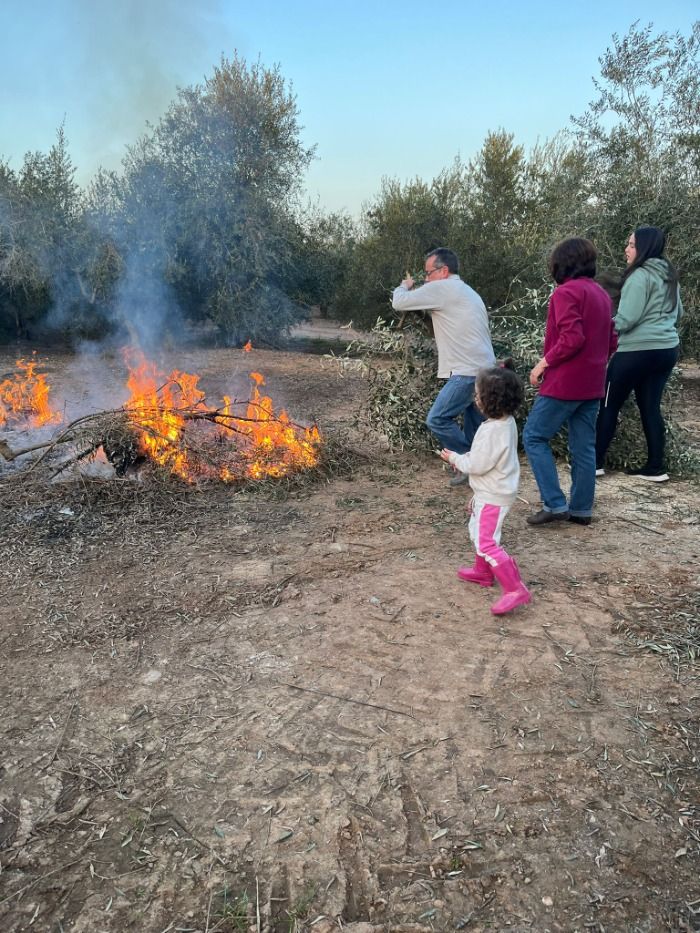 Incendio en Algallarín