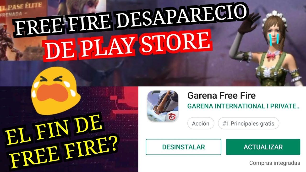 Noticia de Último Minuto  “El juego llamado Free Fire acaba de ser eliminado de la Play Store”