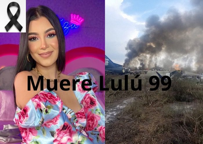 Lulu99 muere en accidente de avión