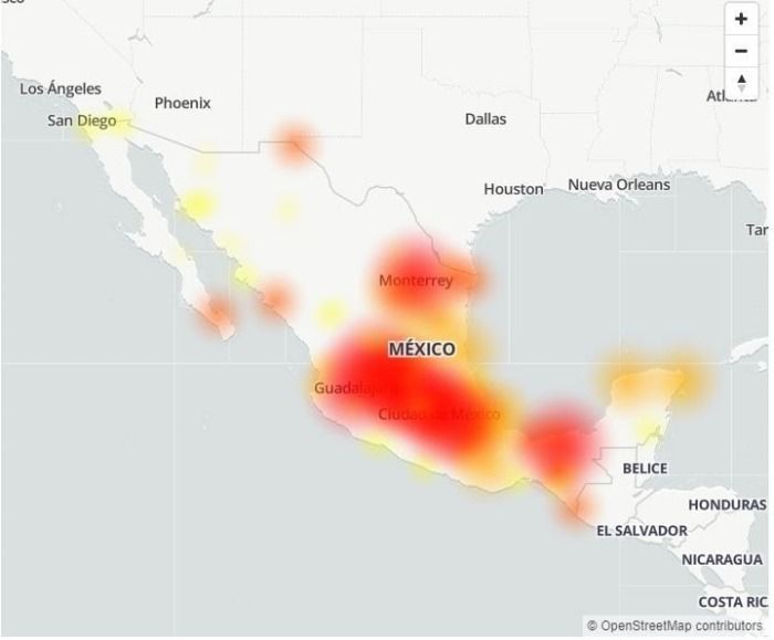 Telmex presenta fallas con su servicio de internet en México