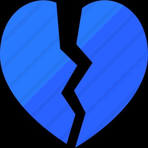 Escasez de corazones azules en Whatssap