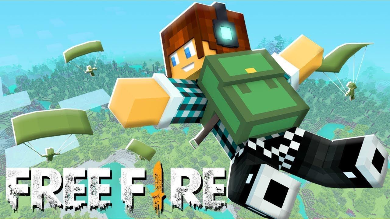 Anuncian colaboración de Minecraft con Free Fire para el próximo verano 2021