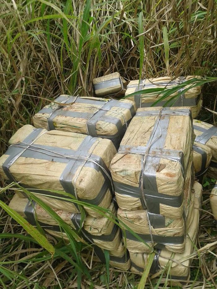 Joven colombiano es detenido en la frontera ecuatoriana por intentar cruzar 50 pacas de cocaina a territorio cafetero