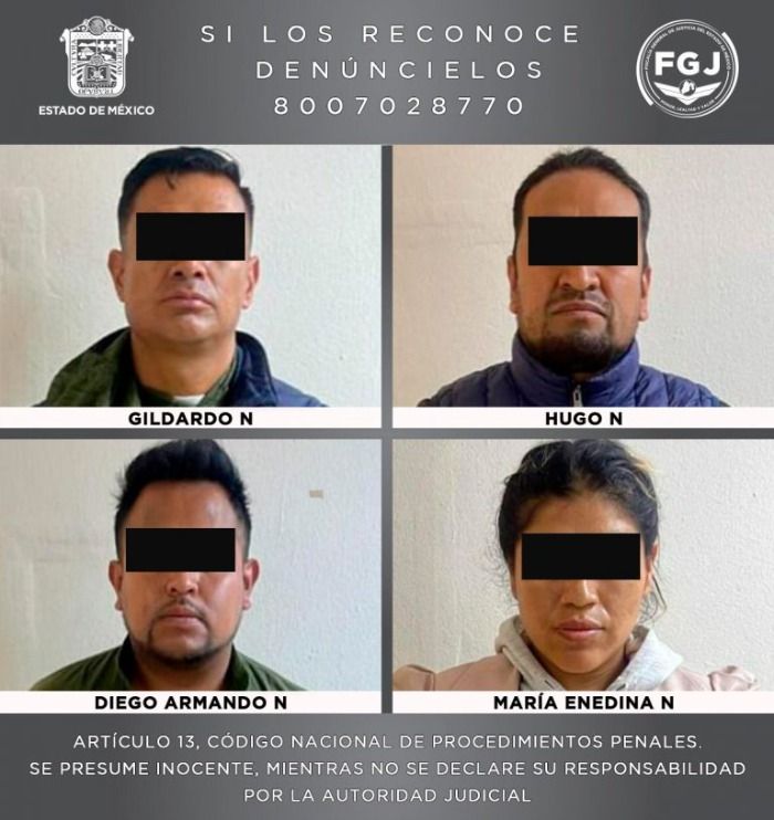 Detienen a nueve policías ministeriales y estatales en Edoméx por presunto secuestro y extorsión