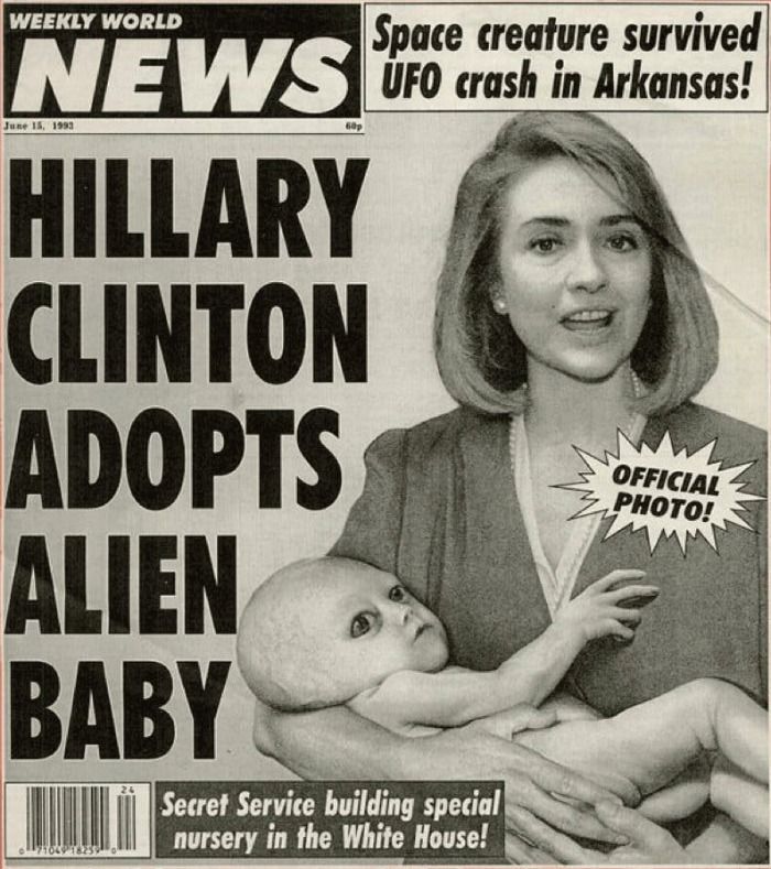 ¡ Hillary Clinton embarazada ! Trump es el posible padre???