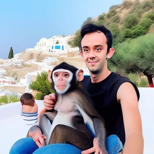 Degenerados turistas sacrifican a un mono en templo de las afueras